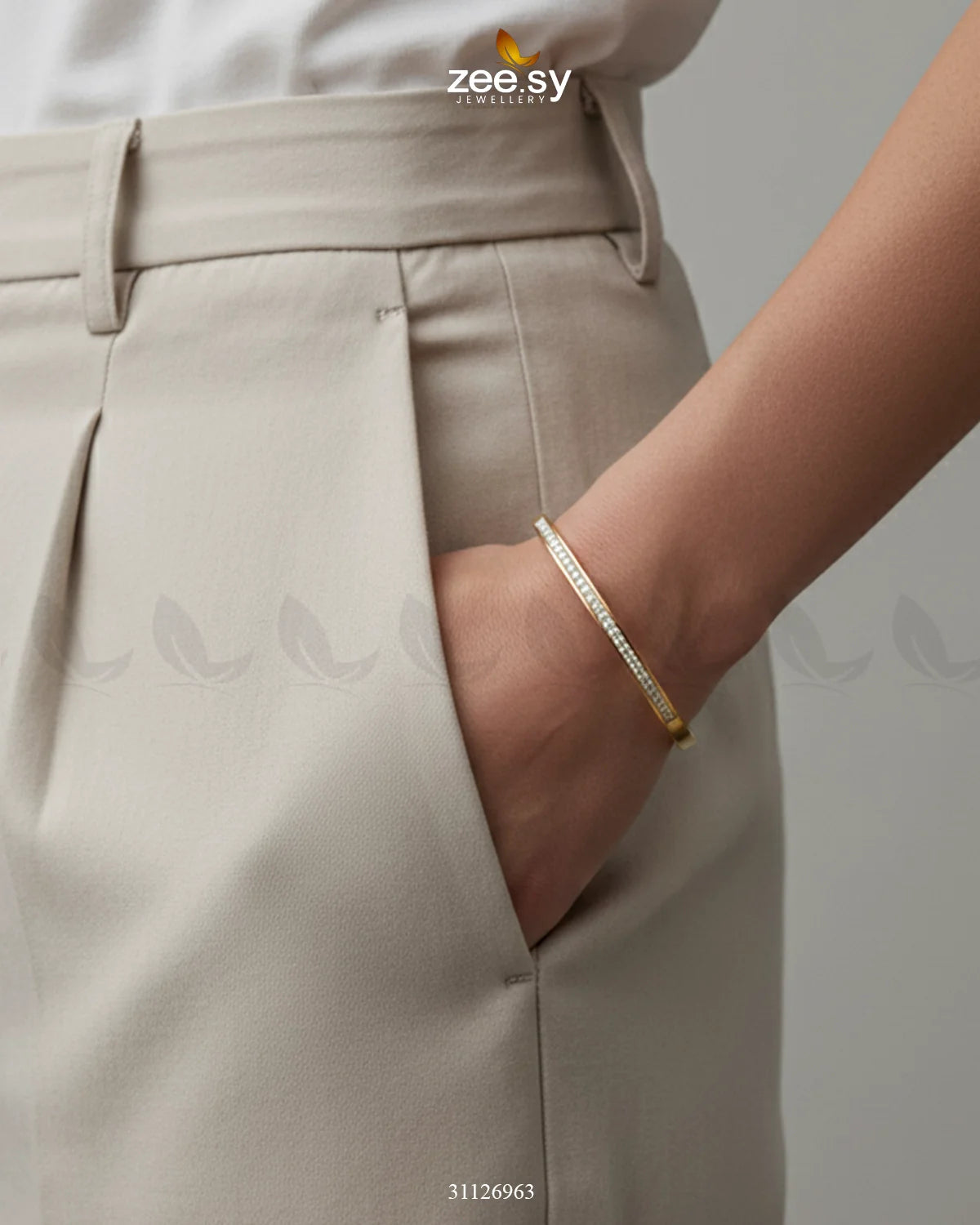 Sparkly Cluster Pave Bracelet - Zeesy Jewellery