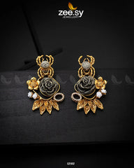 Spider Earrings Gray - Zeesy Jewellery