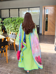 Serena by Madiha Gohar Unstitched Summer Suit-Spring Serenade(Unstitched)