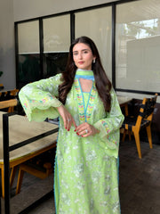 Serena by Madiha Gohar Unstitched Summer Suit-Spring Serenade(Unstitched)