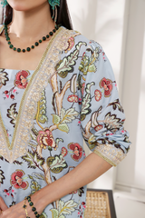 Luxe Noir by Madiha Gohar Stitched Summer Suit-Star Dust