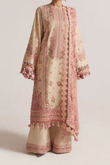 SS Lawn By Hussain Rehar Unstitched 3 Piece Emb Lawn Eid Edit Suit-11-Stile