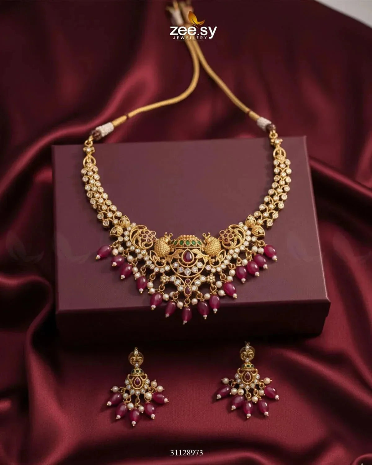 Sublime Bold Beads Necklace Set