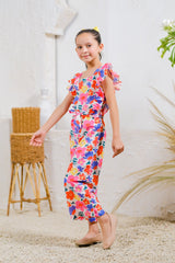 Sprinkles Stitched 1 Piece Summer Jumpsuit Kids Collection'2025-Sunny Blossoms Jumpsuit