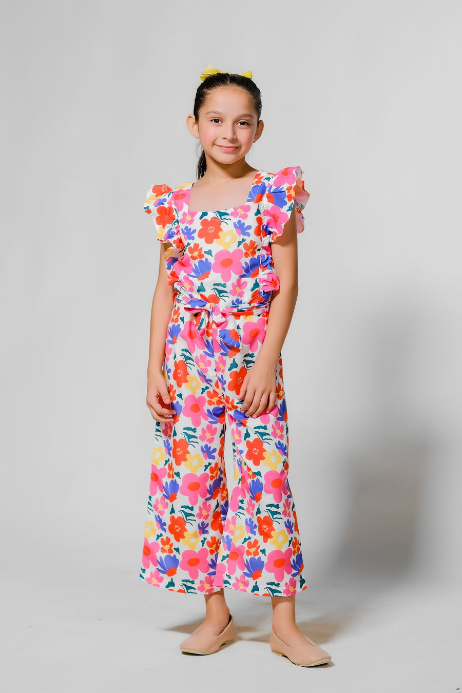 Sprinkles Stitched 1 Piece Summer Jumpsuit Kids Collection'2025-Sunny Blossoms Jumpsuit