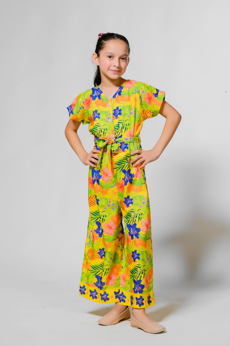 Sprinkles Stitched 1 Piece Summer Jumpsuit Kids Collection'2025-Sunshine Safari Jumpsuit