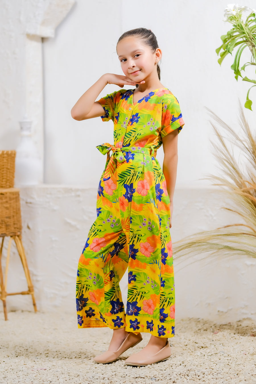 Sprinkles Stitched 1 Piece Summer Jumpsuit Kids Collection'2025-Sunshine Safari Jumpsuit