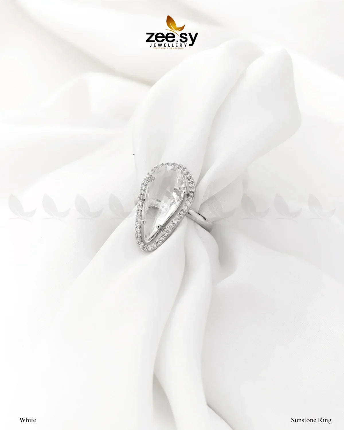 Sunstone Ring - Zeesy Jewellery