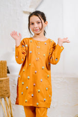 Sprinkles Stitched 2 Piece Summer Co Ord Sets Kids Collection'2025-Sweet Treats - 2pcs - Embroidered