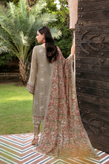 Dastan by Ramsha Unstitched 3 Piece Chiffon Vol-01 Suit-T-101