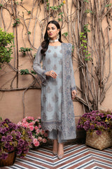 Dastan by Ramsha Unstitched 3 Piece Chiffon Vol-01 Suit-T-103