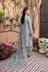 Dastan by Ramsha Unstitched 3 Piece Chiffon Vol-01 Suit-T-103