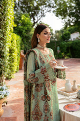 Dastan by Ramsha Unstitched 3 Piece Chiffon Vol-01 Suit-T-106