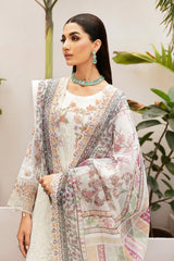 Dastan by Ramsha Unstitched 3 Piece Formals Vol-02 Suit-T-206