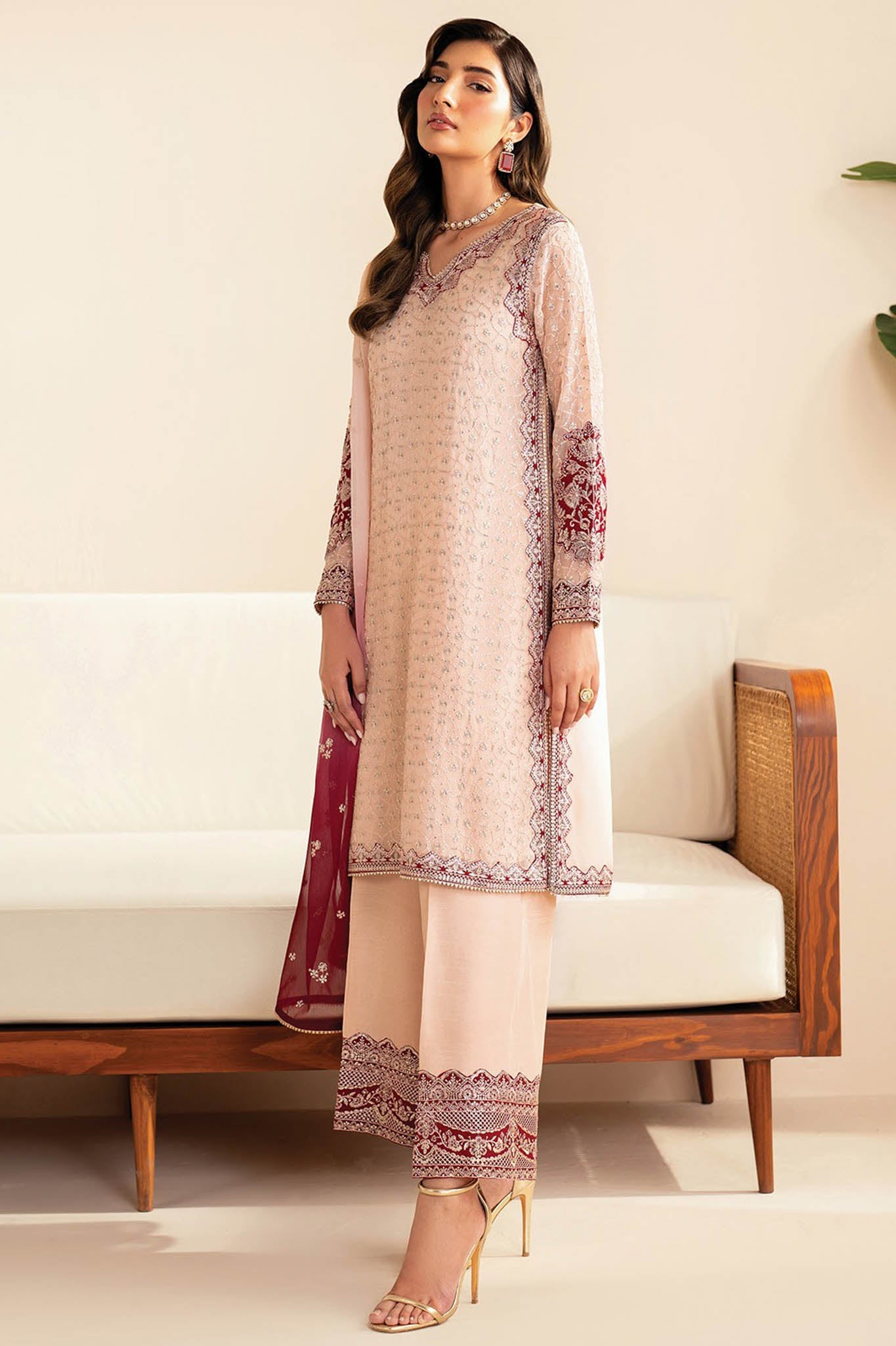 Xenia Unstitched 3 Piece Luxury Formals Vol-02 Collection'2025-Tanim