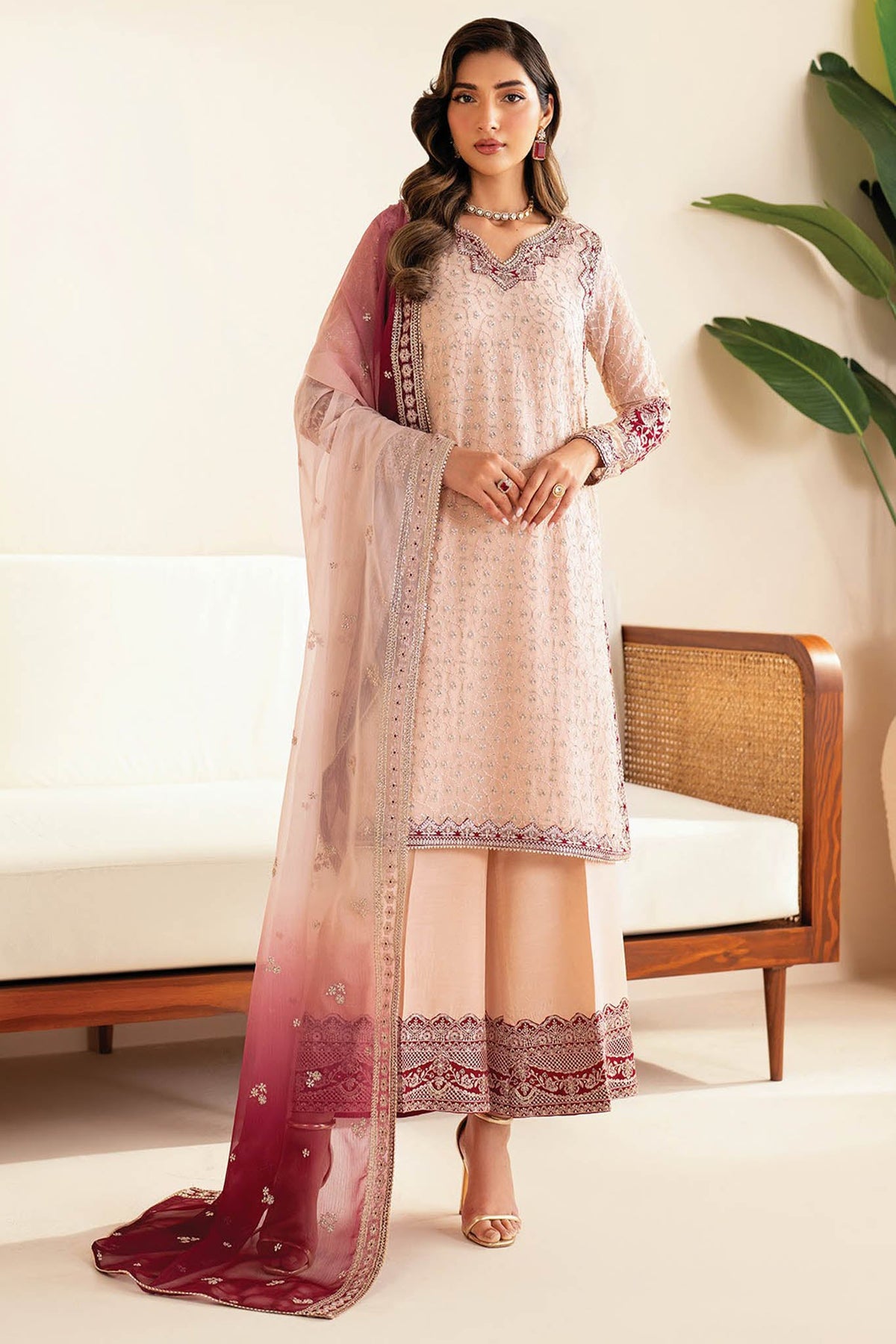 Xenia Unstitched 3 Piece Luxury Formals Vol-02 Collection'2025-Tanim