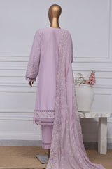 Sada Bahar Stitched 3 Piece Two Tone Chikankari Vol-01 Suit-TCK-Lilac