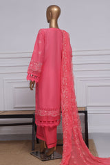 Sada Bahar Stitched 3 Piece Two Tone Chikankari Vol-01 Suit-TCK-Pink