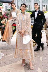 Serendipity by Mushq Unstitched 3 Piece Luxury Wedding Suit-TDL22-01-Isabelle