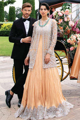Serendipity by Mushq Unstitched 3 Piece Luxury Wedding Suit-TDL22-01-Isabelle