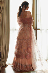 Amour by Mushq Trousseau de Luxe Unstitched 3 Piece Wedding Suit-TDL23-02
