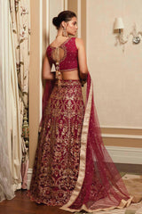 Amour by Mushq Trousseau de Luxe Unstitched 3 Piece Wedding Suit-TDL23-06