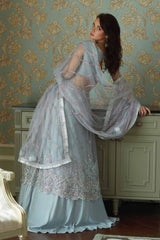 Amour by Mushq Trousseau de Luxe Unstitched 3 Piece Wedding Suit-TDL23-07