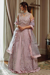 Amour by Mushq Trousseau de Luxe Unstitched 3 Piece Wedding Suit-TDL23-08