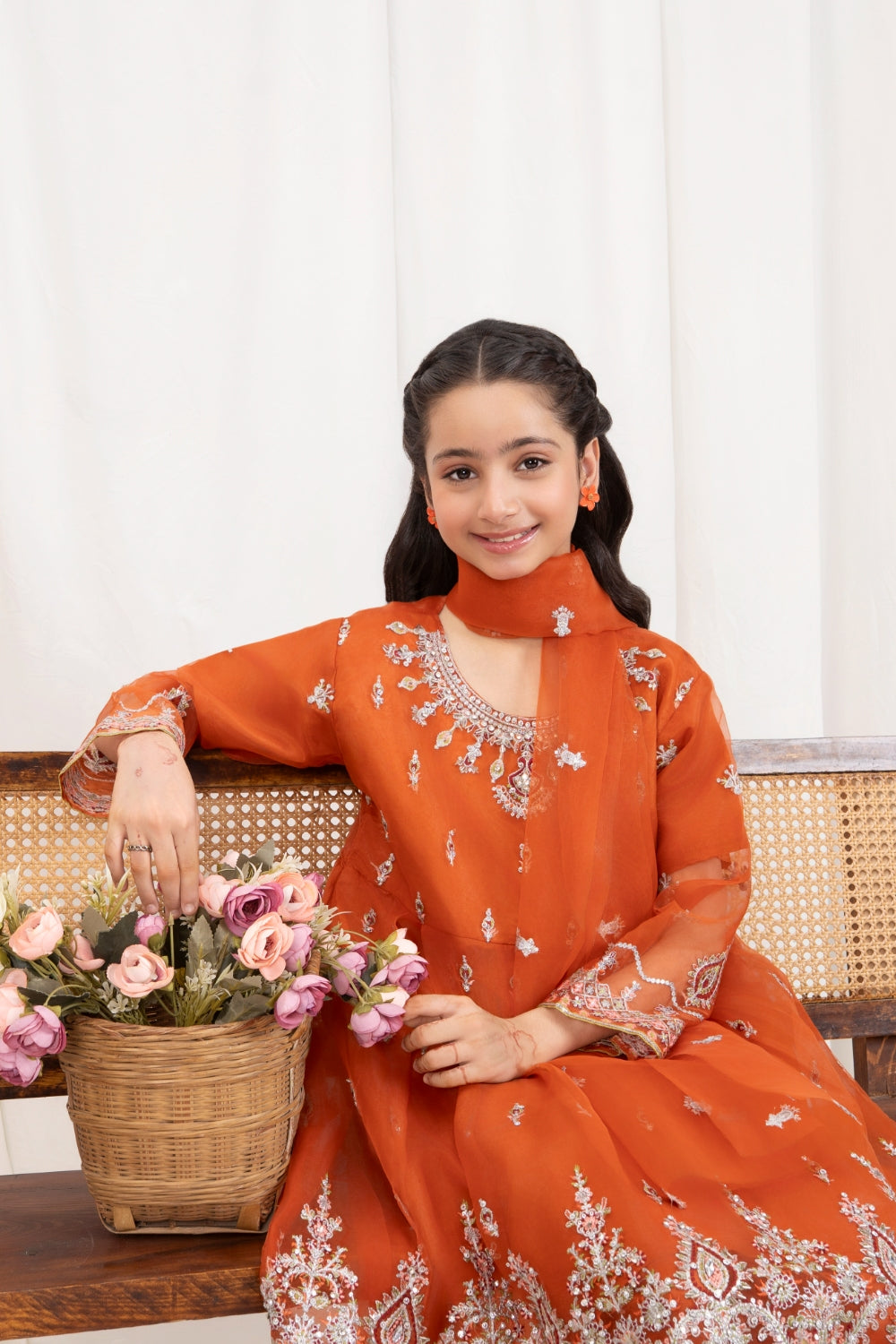 Khayat Stitched 3 Piece Kids Formals Collection'2025 Khayat-Rustica