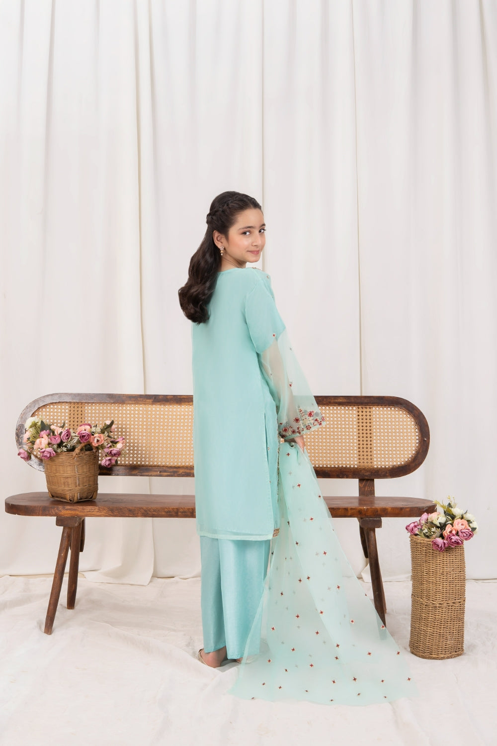 Khayat Stitched 3 Piece Kids Formals Collection'2025 Tidal