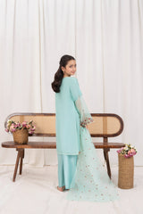 Khayat Stitched 3 Piece Kids Formals Collection'2025 Tidal