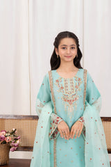 Khayat Stitched 3 Piece Kids Formals Collection'2025 Tidal