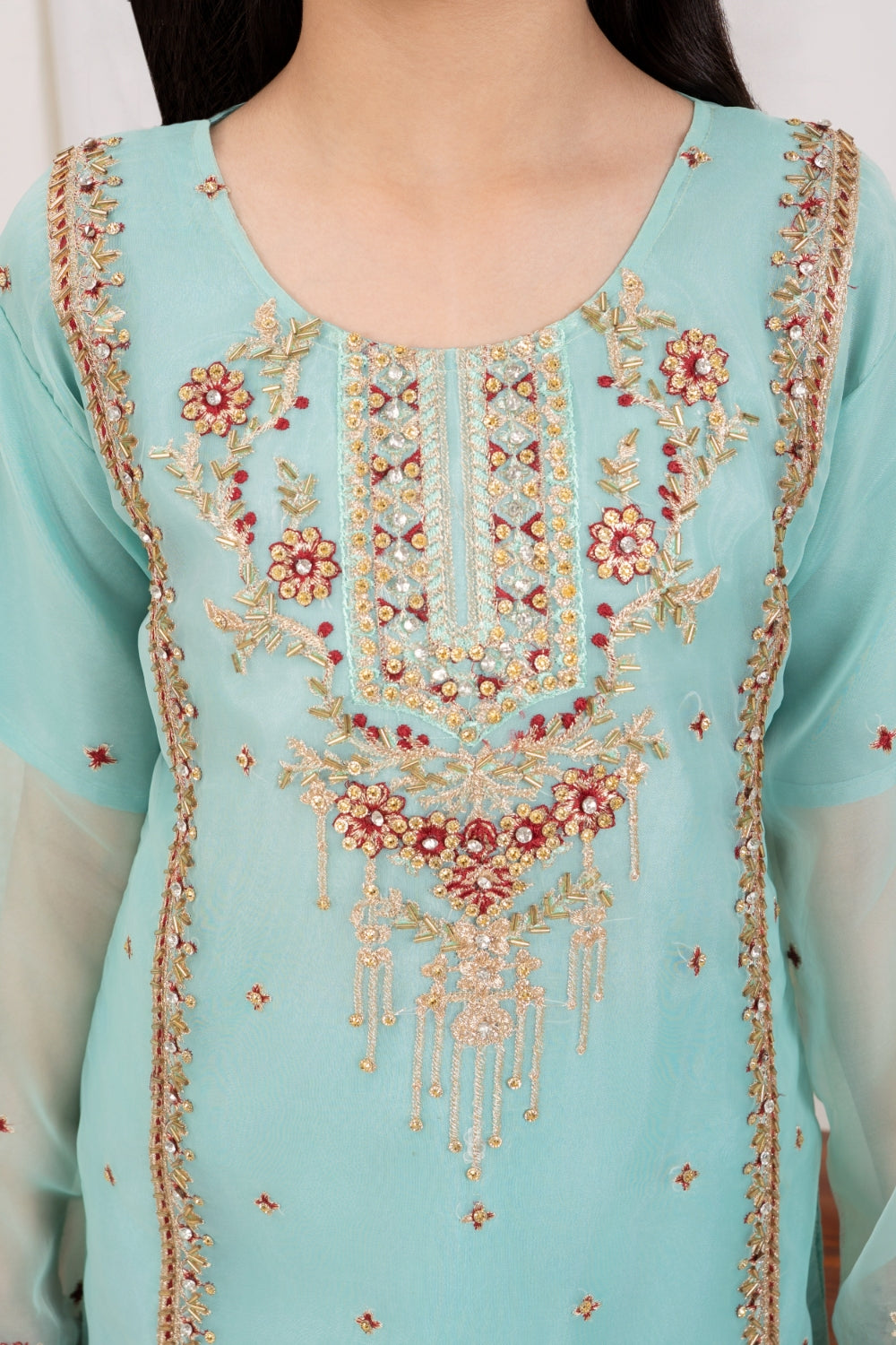 Khayat Stitched 3 Piece Kids Formals Collection'2025 Tidal
