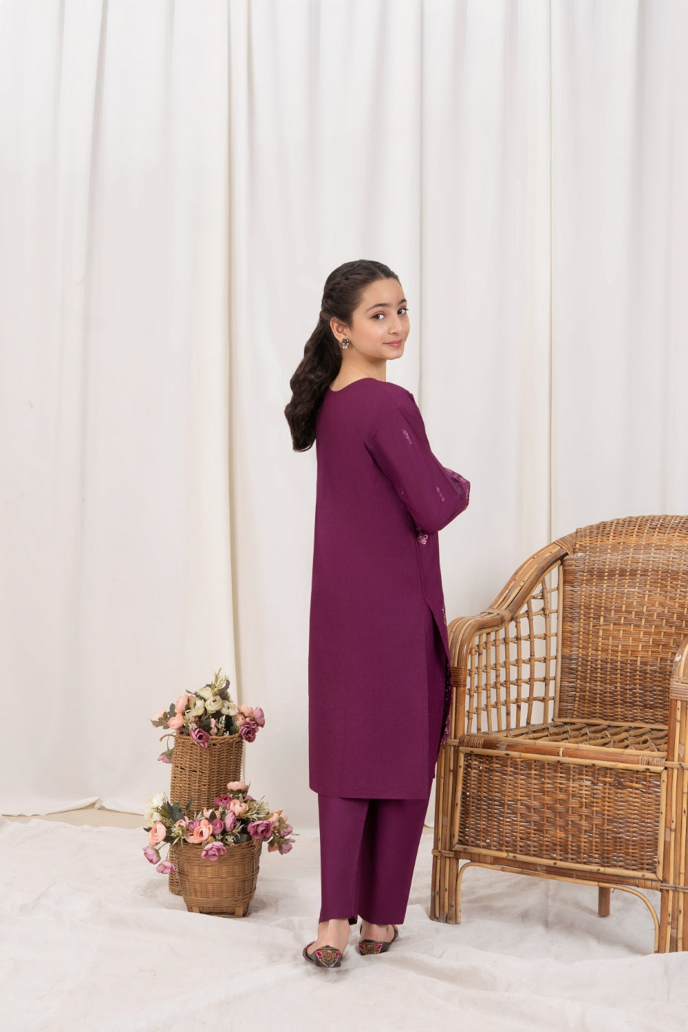 Khayat Stitched 2 Piece Kids Summer Collection'2025 Purpurella