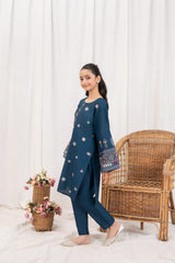 Khayat Stitched 2 Piece Kids Summer Collection'2025 Bluvera
