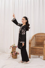 Khayat Stitched Co Ords Cotton Suit-Glory