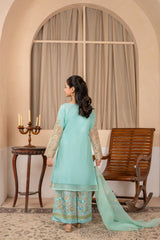 Khayat Stitched Festive Kids Collection'2025-Aquamarine