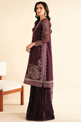 Xenia Unstitched 3 Piece Luxury Formals Vol-02 Suit-Tiya