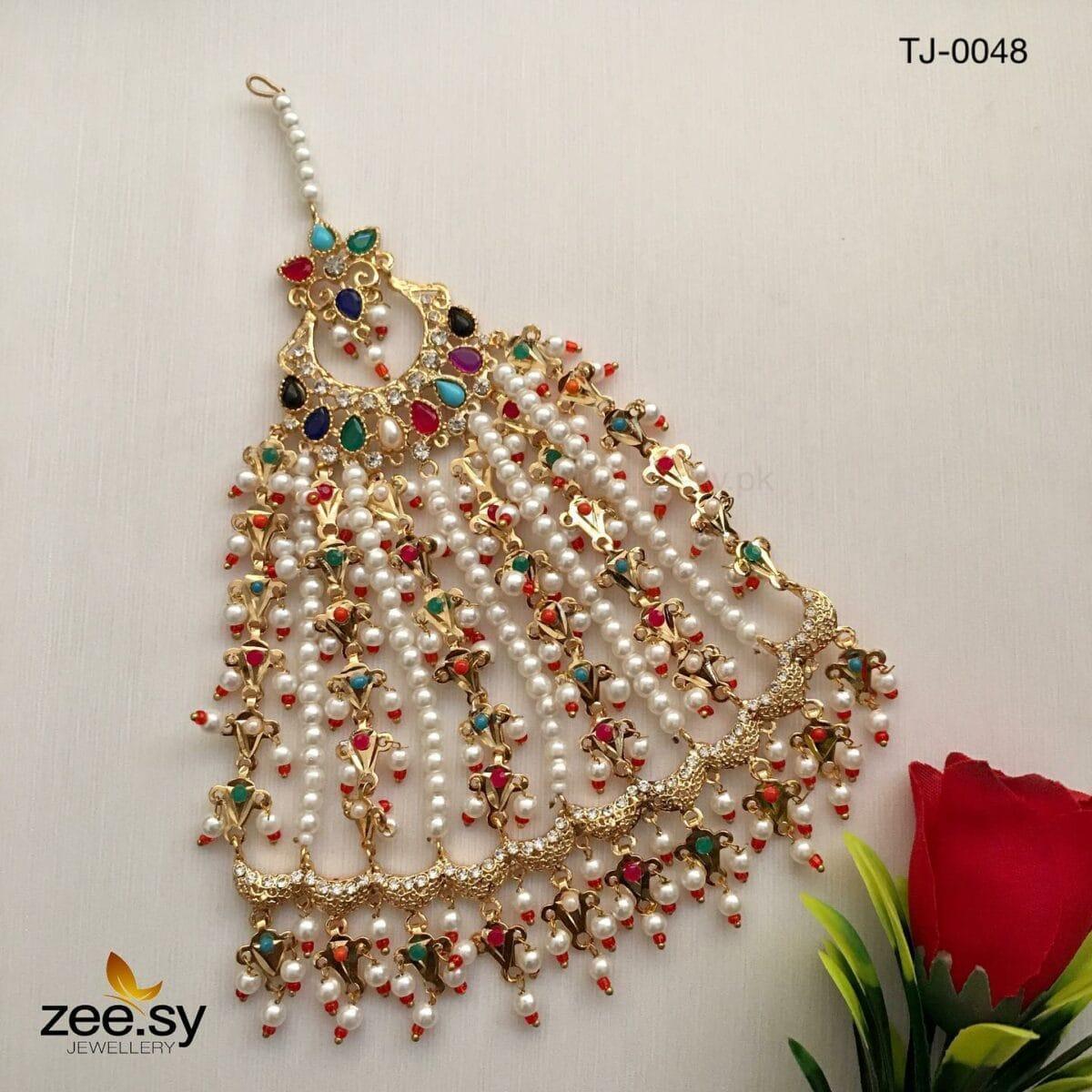 PEACOCK JHUMAR-0048 Multi - Zeesy Jewellery