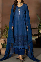 Tehzeeb by Riaz Arts Unstitched 3 Piece Chikankari Lawn Suit-TL-230