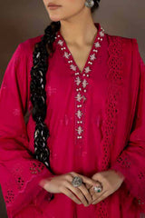 Tehzeeb by Riaz Arts Unstitched 3 Piece Chikankari Lawn Suit-TL-234