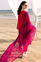 Tehzeeb By Riaz Arts Unstitched 3 Piece Emb Chikankari Lawn Vol-03 Suit-TL-427