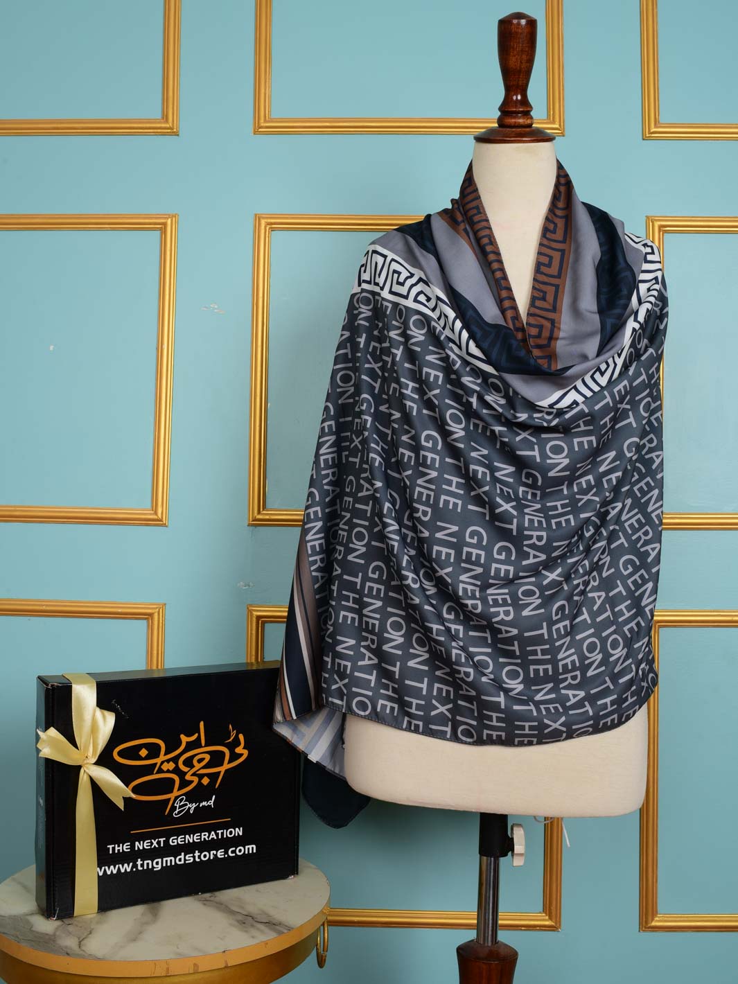 TNG-the next generation Stole gray Collection'2024