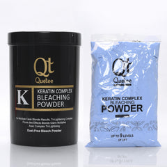 Quetee Beauty Keratin Complex Jar Bleaching Powder Blue