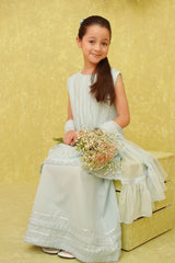 Chiffon Embroidered 3 Pc Suit - Wear Ochre