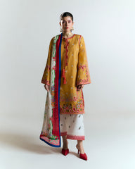 Jugnu by Hussain Rehar Unstitched 3 Piece Spring Summer Edit 2 Suit-Tanim