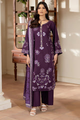 Justuju By Inara Stitched 3 Piece Winter Suit-TARANG DR-08