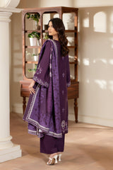 Justuju By Inara Stitched 3 Piece Winter Suit-TARANG DR-08