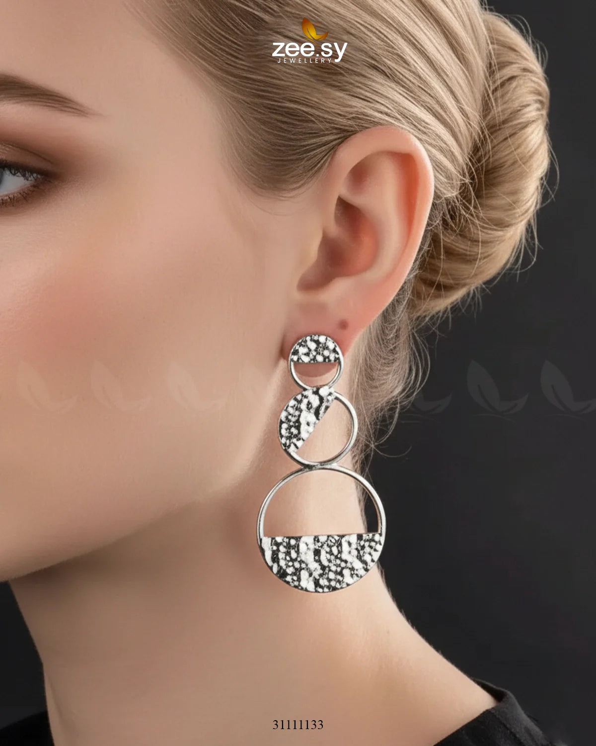 Textura Earrings - Zeesy Jewellery