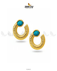 Thistle Earrings - Zeesy Jewellery